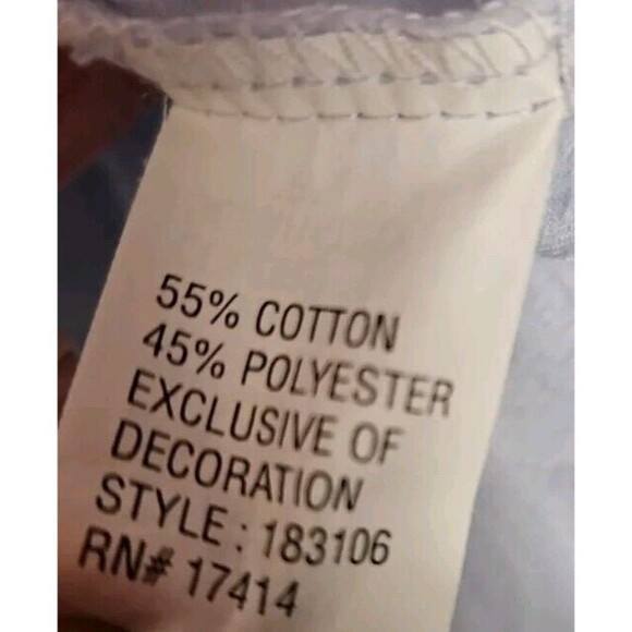 Miss Elaine Womens Sz Med Lilac Robe short lightweight sleep shirt cotton blend - Picture 7 of 11